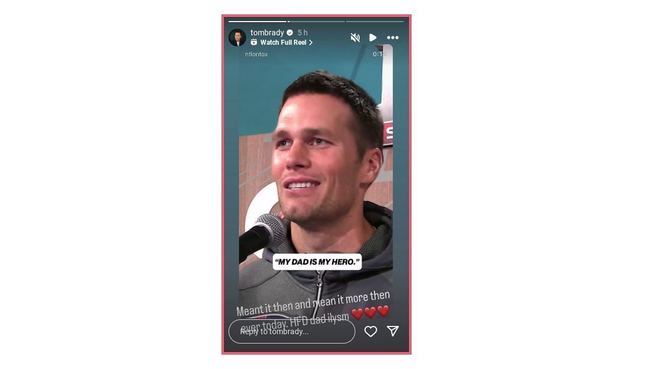Source: (Via Instagram/ @TomBrady)